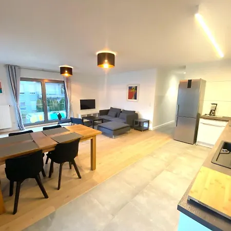 Brand New Large Family Flat In Center- Parking -n1 Luxemburgo